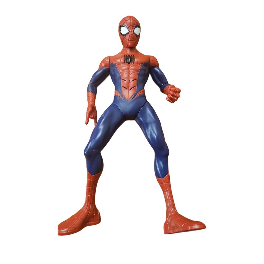 Talking 13" Spider-Man Action Figure 2020 Hasbro Tested & Works! Great Condition